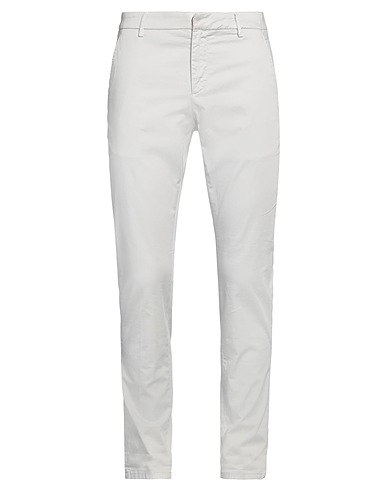 DONDUP Pantalone Grigio chiaro 97% Cotone, 3% Elastan