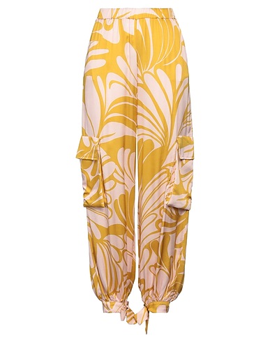 1-ONE Hosen Senf 100% Viskose