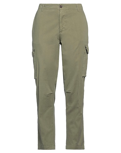 40WEFT Pantalone Verde militare 100% Cotone