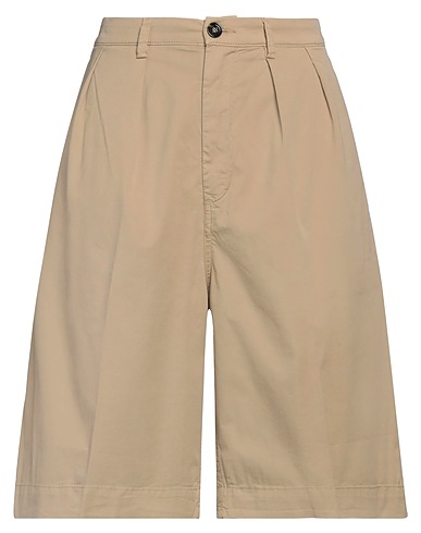 TRUE AVENUE Shorts & Bermuda Beige 97% Cotone, 3% Elastan
