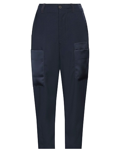 HIGH Casual trouser Midnight blue 100% Polyester