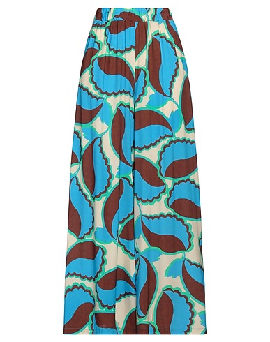 MARIUCCIA Pantalone Azzurro 100% Viscosa