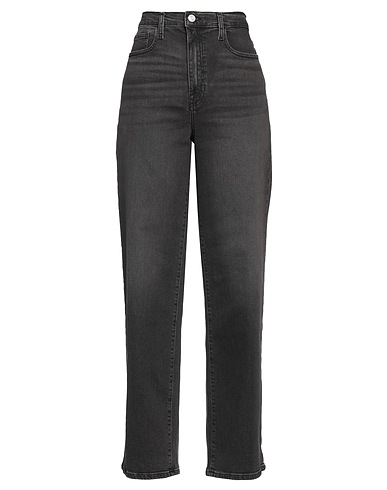 FRAME Denim trousers Black 79% Cotton, 20% Organic cotton, 1% Elastane