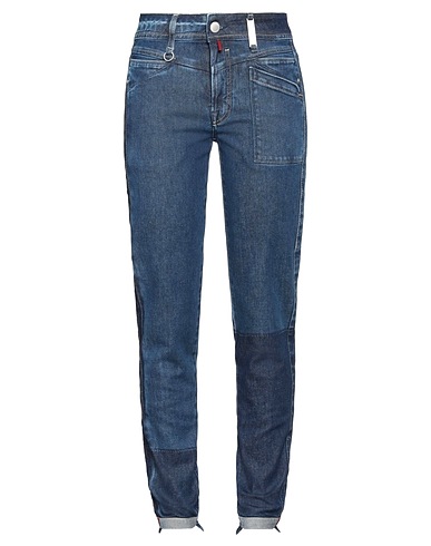 HIGH Denim trousers Blue 98% Cotton, 2% Elastane
