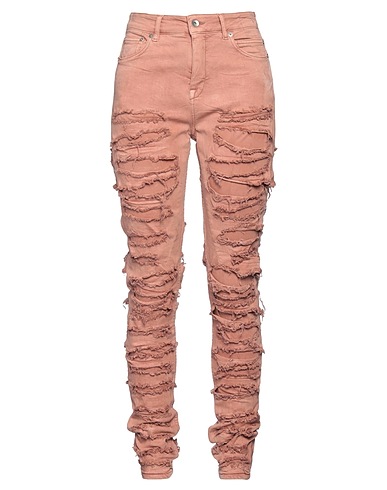 DRKSHDW by RICK OWENS Denim pants 90% Cotton, 7% Polyester, 3% Rubber