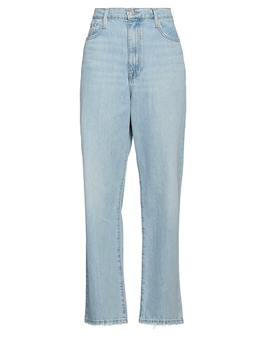 FRAME Denim trousers Blue 80% Cotton, 20% Recycled cotton
