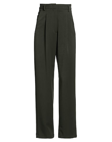 LIU •JO Casual pants VERDE MILITARE 78% Polyester, 18% Viscose, 4% Elastane