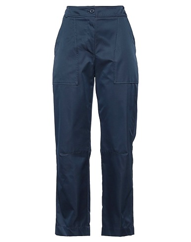TWINSET Casual trouser Navy blue 100% Polyester