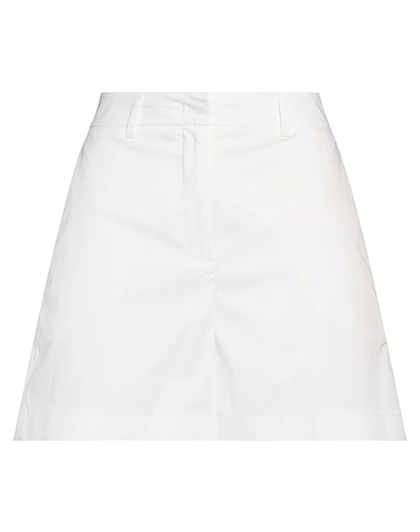 RUE DU BAC Shorts & Bermuda White 66% Cotton, 31% Polyamide, 3% Elastane