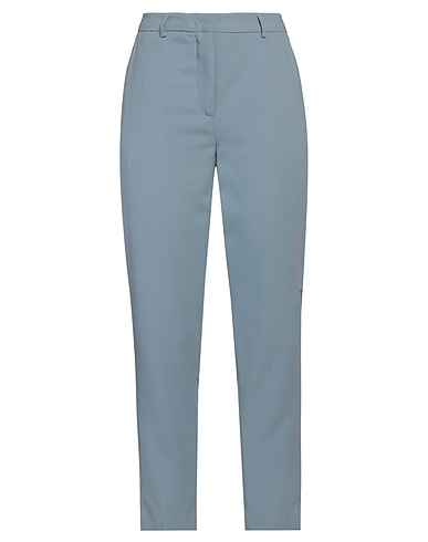 RUE DU BAC Casual pants Pastel blue 100% Polyester