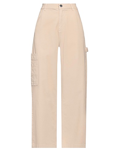 PINKO Casual trouser Beige 98% Cotton, 2% Elastane