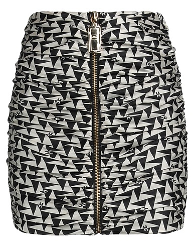 ELISABETTA FRANCHI Mini skirt Black 100% Viscose