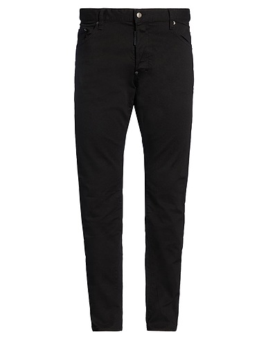 DSQUARED2 Denim trousers BLACK BULL Black 98% Cotton, 2% Elastane