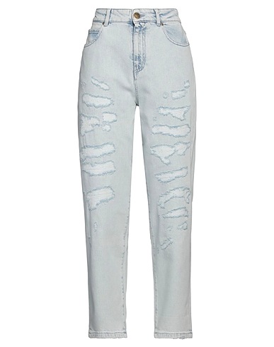 PINKO Denim pants Blue 96% Cotton, 4% Elastomultiester