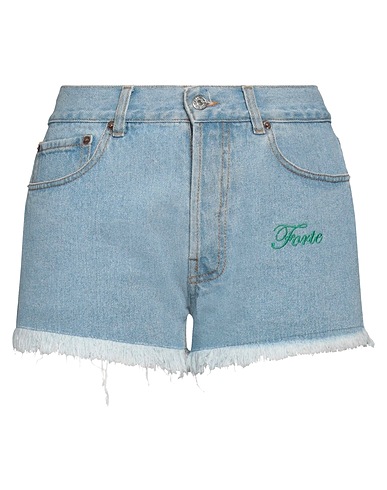 FORTE DEI MARMI COUTURE Denim shorts Blue 100% Cotton