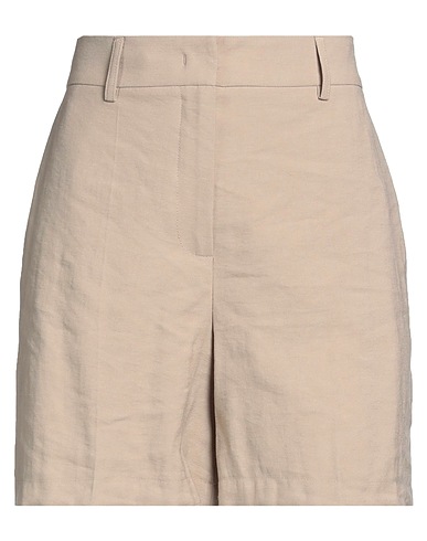 RUE DU BAC Shorts & Bermuda Beige 90% Viscosa, 10% Poliestere
