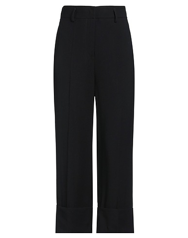 RUE DU BAC Casual pants Black 90% Viscose, 10% Polyester