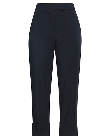 RUE DU BAC Casual trouser Midnight blue 72% Polyester, 23% Viscose, 5% Elastane