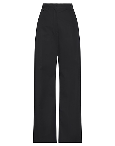 SPORTMAX Casual trouser Black 100% Cotton