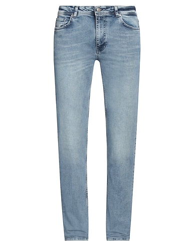 FRED MELLO Denim pants Blue 98% Cotton, 2% Elastane