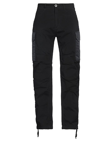 TEN C Casual trouser Black 100% Polyamide, Polyester