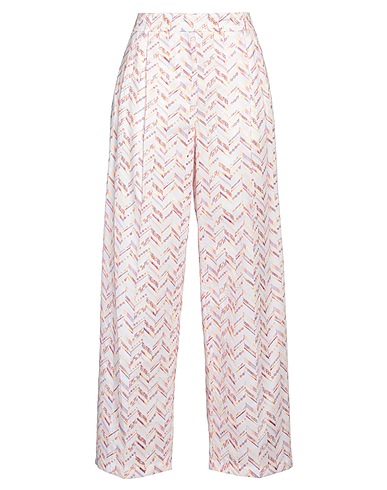 MISSONI Casual trouser White 100% Cotton