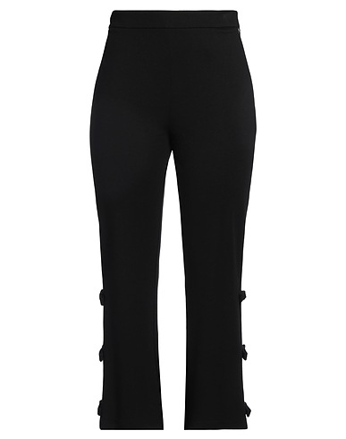 ACTITUDE by TWINSET Pantalone Nero 68% Viscosa, 27% Poliammide, 5% Elastan, Poliestere