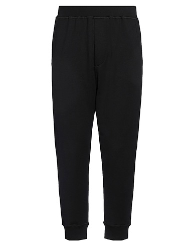 DSQUARED2 Casual trouser Black 100% Cotton, Elastane