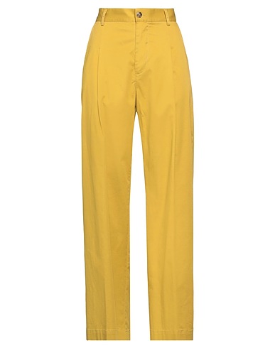 TRUE NYC® Casual trouser Mustard 98% Cotton, 2% Elastane