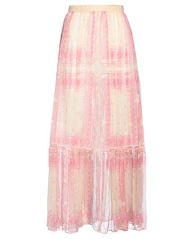 PHILOSOPHY di LORENZO SERAFINI Long skirt Blush 100% Silk