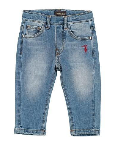 TRUSSARDI JUNIOR Denim pants Blue 98% Cotton, 2% Elastane