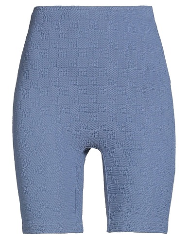 ALEXANDERWANG.T Shorts & Bermuda Pastel blue 95% Polyamide, 5% Elastane