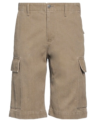 YVES SALOMON Shorts Militärgrün 100% Baumwolle
