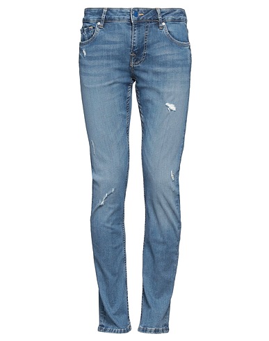 GUESS Denim trousers X WISER WASH 79% Cotton, 19% Polyester, 2% Elastane
