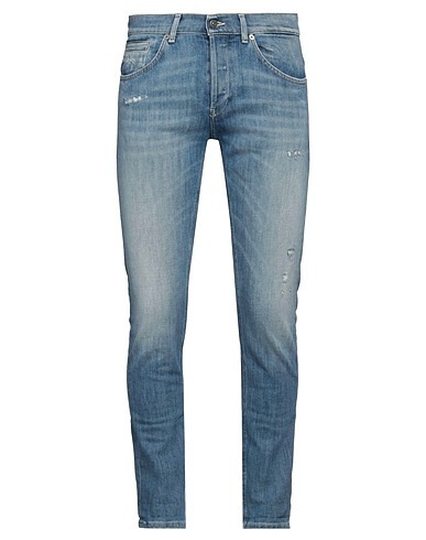 DONDUP Pantaloni jeans Blu 89% Cotone, 11% Elastomultiestere