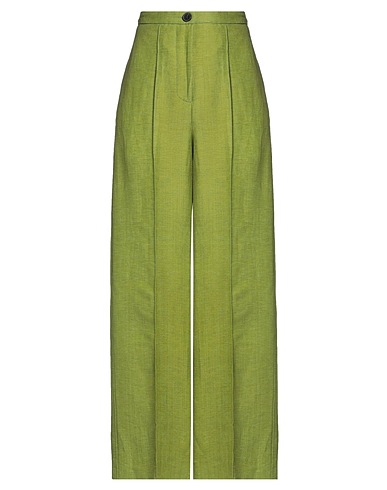 PDR PHISIQUE DU ROLE Pantalone Verde 55% Lino, 45% Viscosa