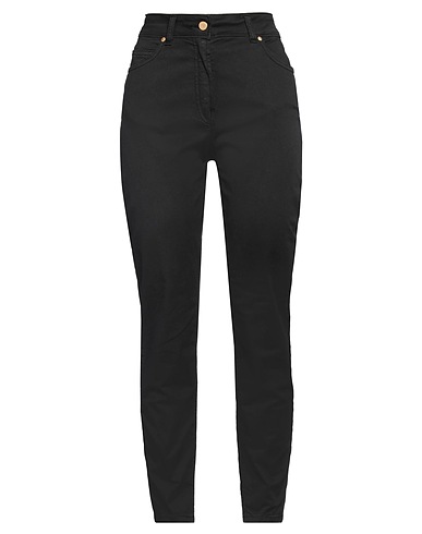 CLIPS MORE Casual trouser Black 97% Cotton, 3% Elastane