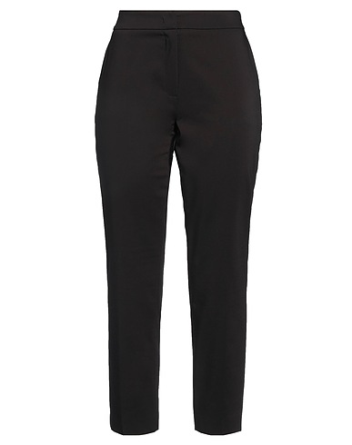 CLIPS Casual trouser Black 62% Cotton, 33% Polyester, 5% Elastane