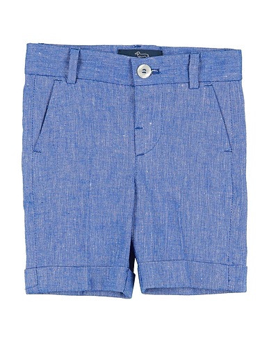 HARMONT & BLAINE Shorts & Bermuda Blue 55% Cotton, 45% Linen