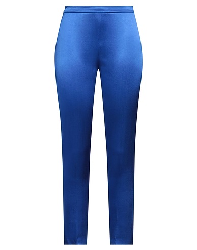 CARACTÈRE Casual pants Bright blue 99% Viscose, 1% Elastane