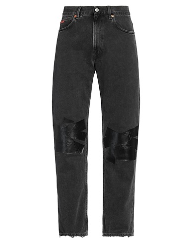 MARTINE ROSE Pantalones vaqueros Negro 100% Algodón