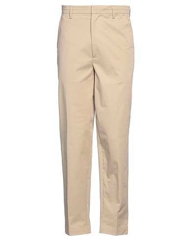 YVES SALOMON Casual trouser Beige 100% Cotton