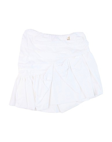MISS BLUMARINE Jupe Blanc 100% Coton