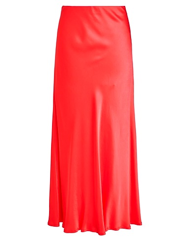 OTTOD'AME Midi skirt Coral 100% Viscose