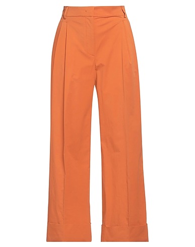 QL2  QUELLEDUE Casual trouser Rust 97% Cotton, 3% Elastane