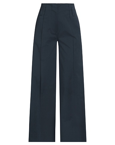 QL2  QUELLEDUE Casual trouser Navy blue 97% Cotton, 3% Elastane