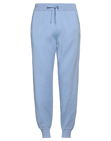 +39 MASQ Pantalone Celeste 100% Cotone
