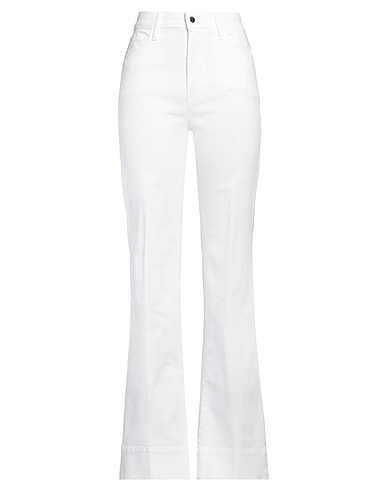 ANAII Bootcut Jeans White 98% Cotton, 2% Elastane