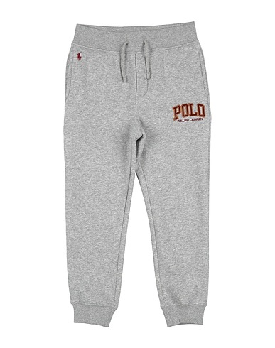 POLO RALPH LAUREN Casual trouser Light grey 66% Cotton, 34% Polyester, Elastane