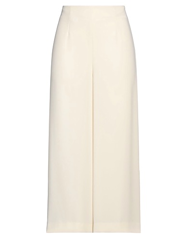QL2  QUELLEDUE Casual trouser Ivory 100% Polyester